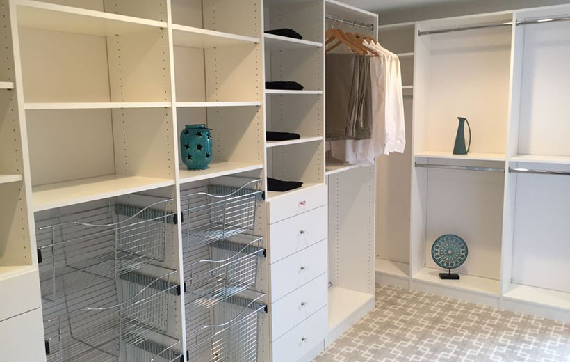 Custom walk in closet in Shakopee, MN