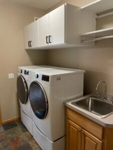 Laundry room built in cabinets Woodbury MN