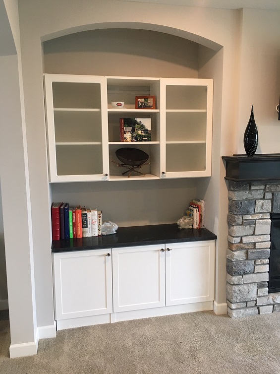 Custom Media Center 10 - Closets for Life