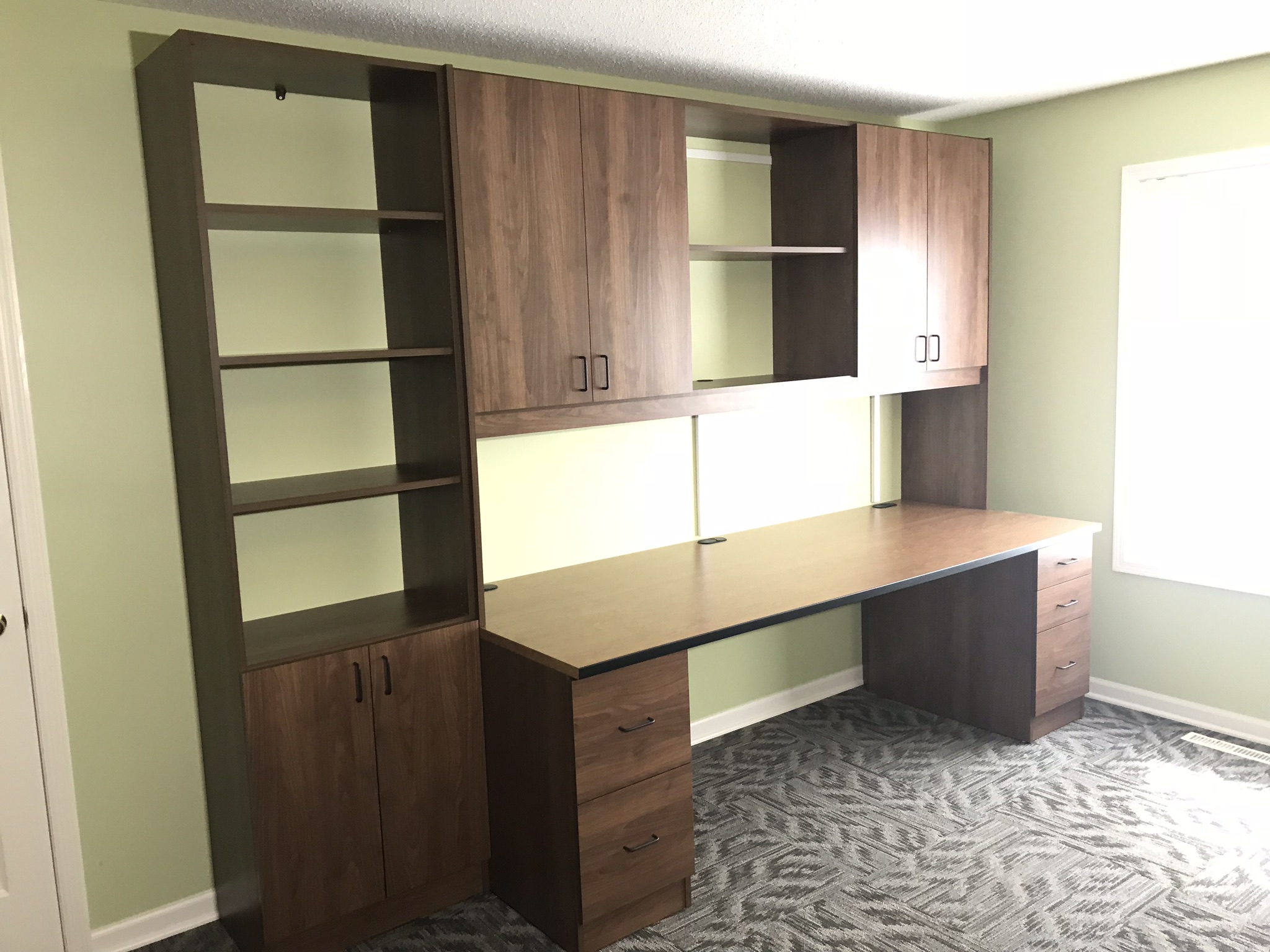 Home office cabinets & storage 17