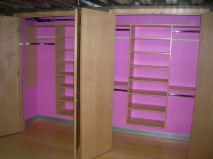 Reach in custom closet in Maple Grove, MN