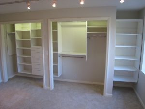 Custom closet shelving in Savage, MN