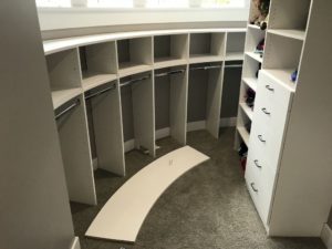 Curved Shelving