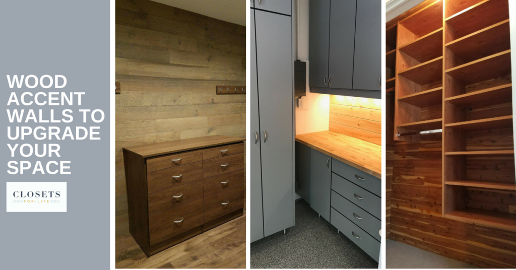 Wood Accent Walls To Upgrade Your Closet, Garage or Office - Closets for  Life