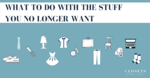 What to do with the stuff you no longer want