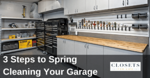 Three steps to spring cleaning your Edina garage