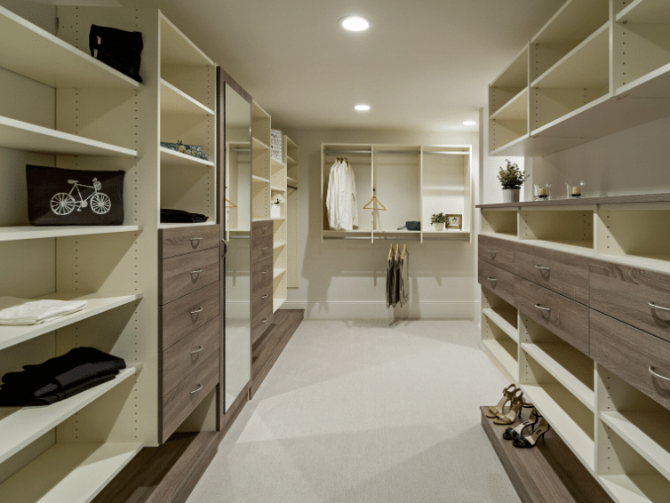 Custom Walk-In Closet Systems & Walk-In Closet Design