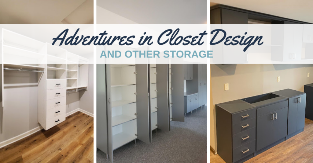 Adventures In Closet Design Blog Header