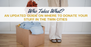 Where to Donate Stuff in the Twin Cities