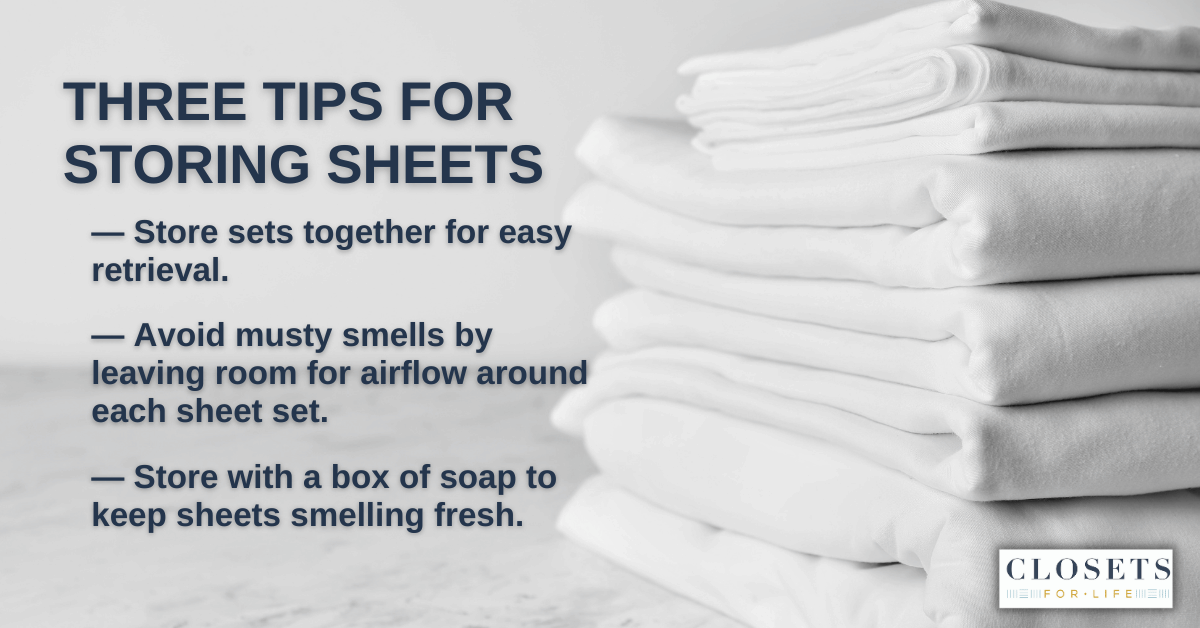 Tips for Storing Sheets