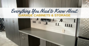 Custom Garage Cabinets and Storage Advice from Twin Cities Custom Garage Experts